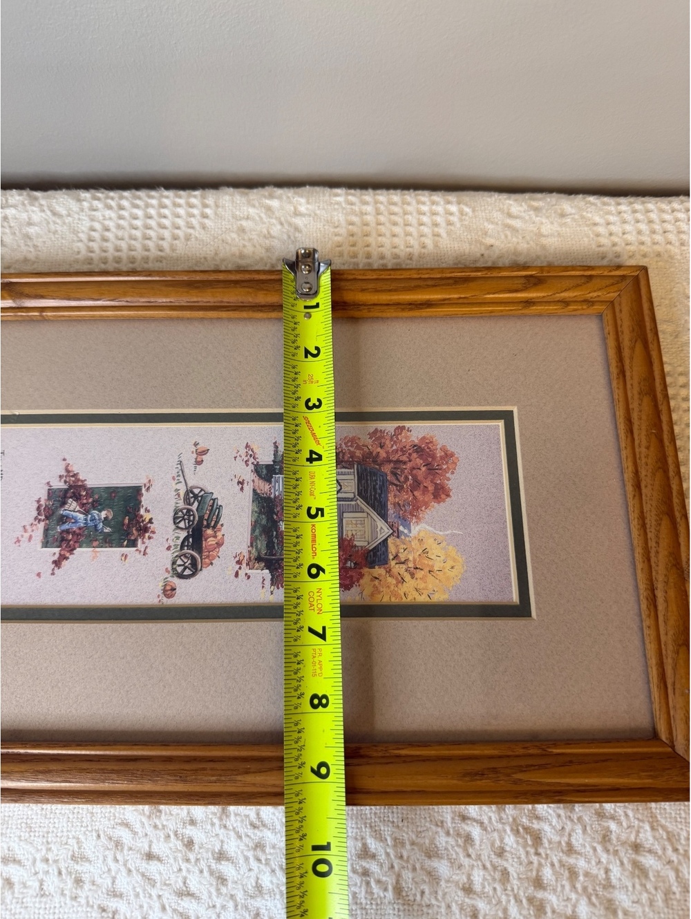 Fall/Harvest themed framed vintage print by Jane M Donovan - Picture 5 of 6
